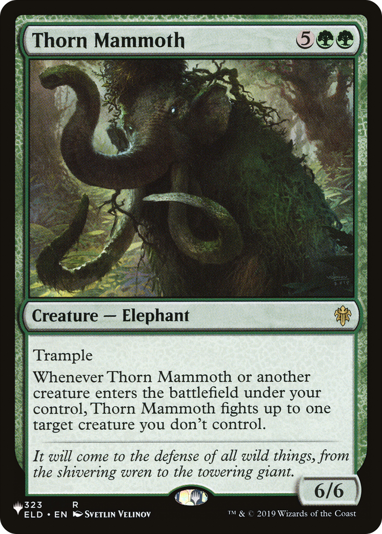 Thorn Mammoth [The List] | Local Legends