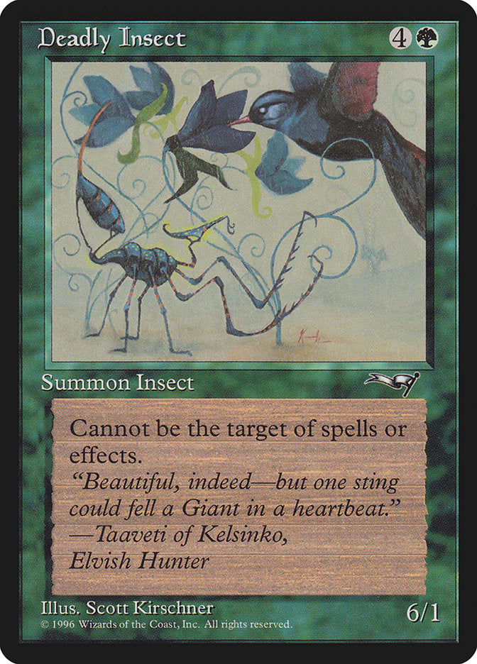 Deadly Insect (Bird Art) [Alliances] | Local Legends