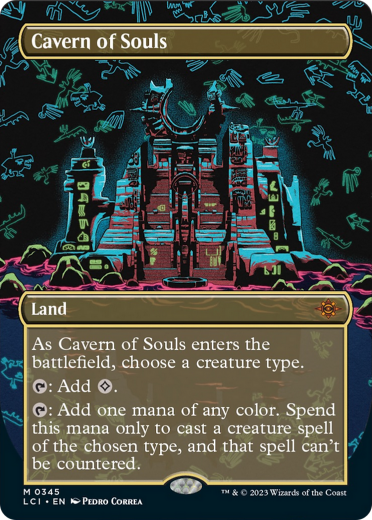 Cavern of Souls (0345) (Borderless) [The Lost Caverns of Ixalan] | Golgari Games