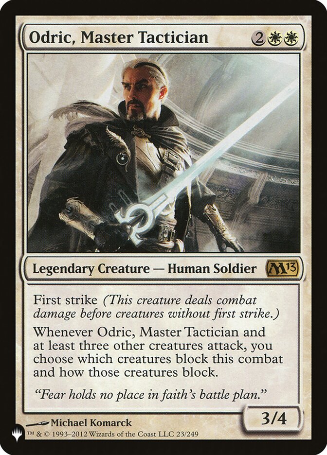 Odric, Master Tactician [The List] | Local Legends