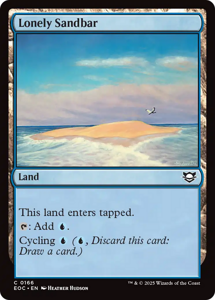 Lonely Sandbar [Edge of Eternities Commander] | Local Legends