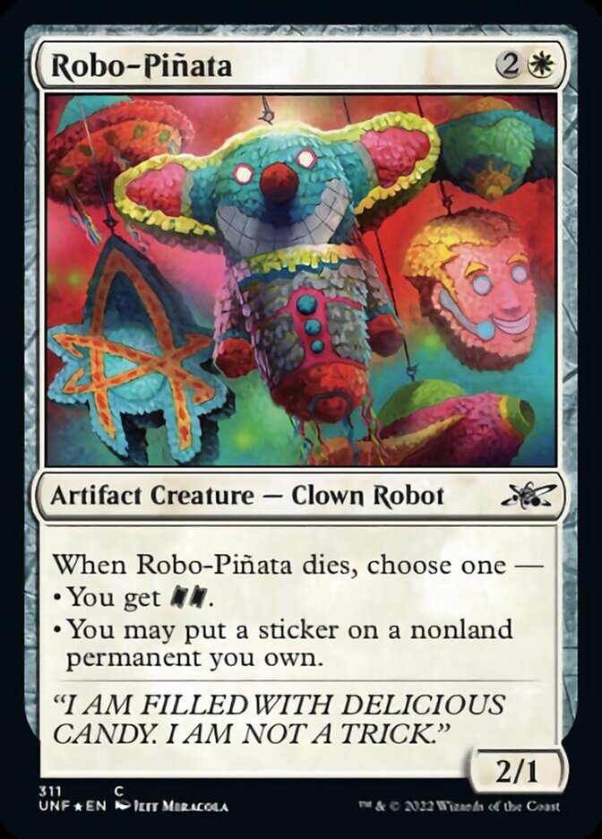 Robo-Pinata (Galaxy Foil) [Unfinity] | Golgari Games