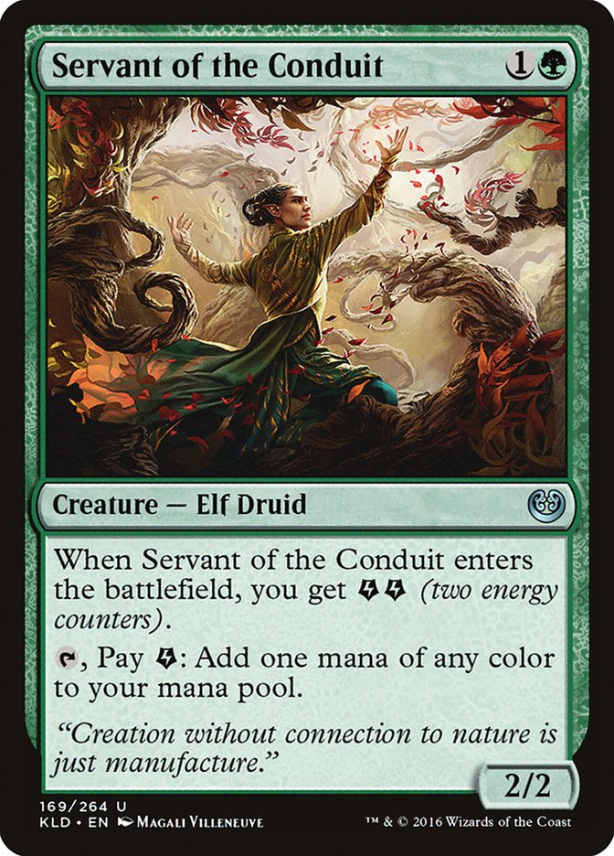 Servant of the Conduit [Kaladesh] | Local Legends