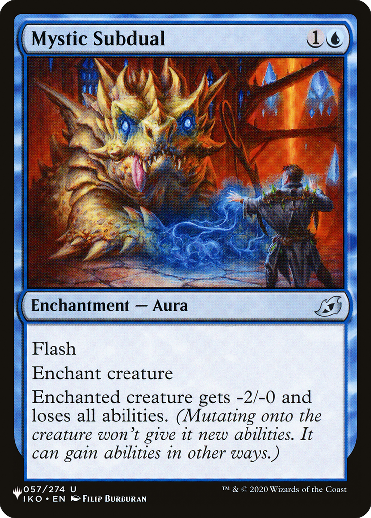Mystic Subdual [The List] | Local Legends