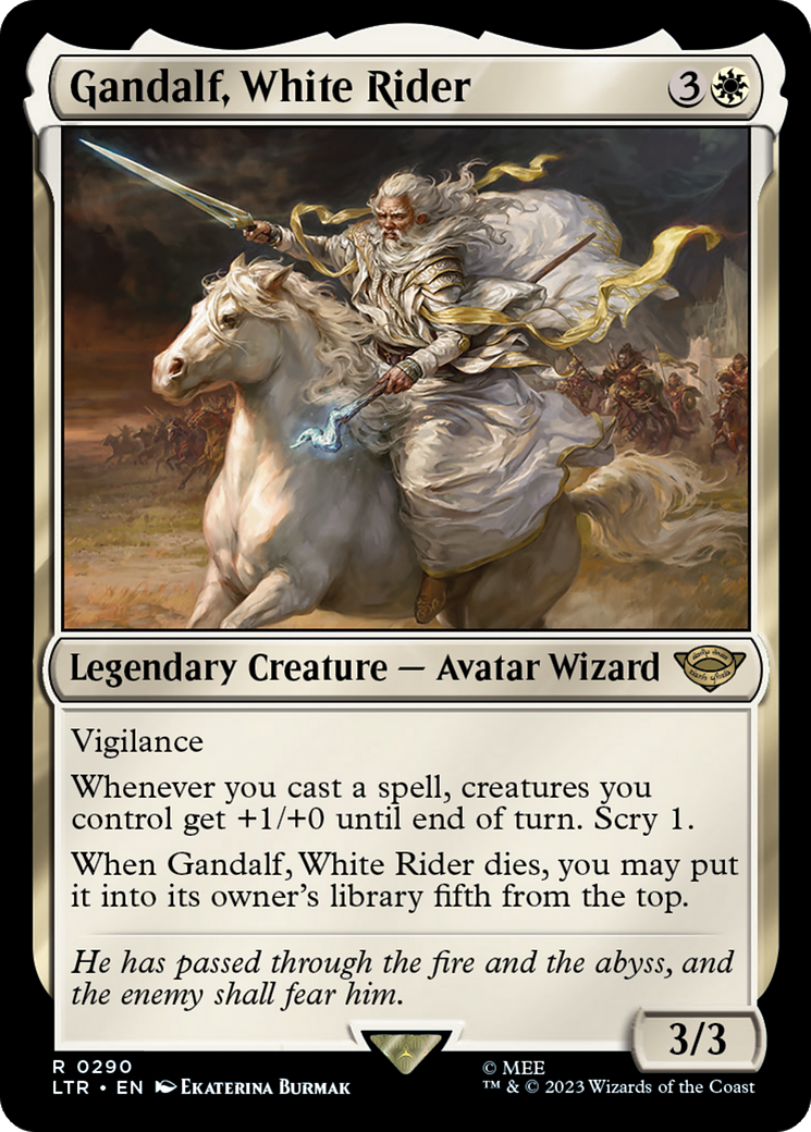 Gandalf, White Rider [The Lord of the Rings: Tales of Middle-Earth] | Local Legends