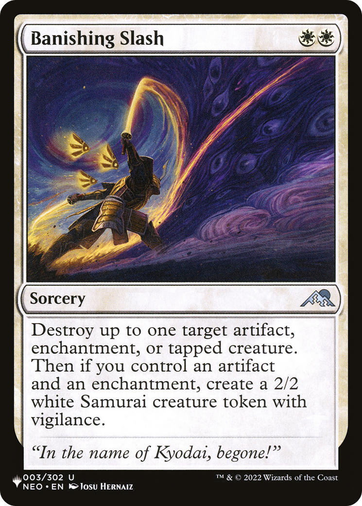 Banishing Slash [The List] | Local Legends