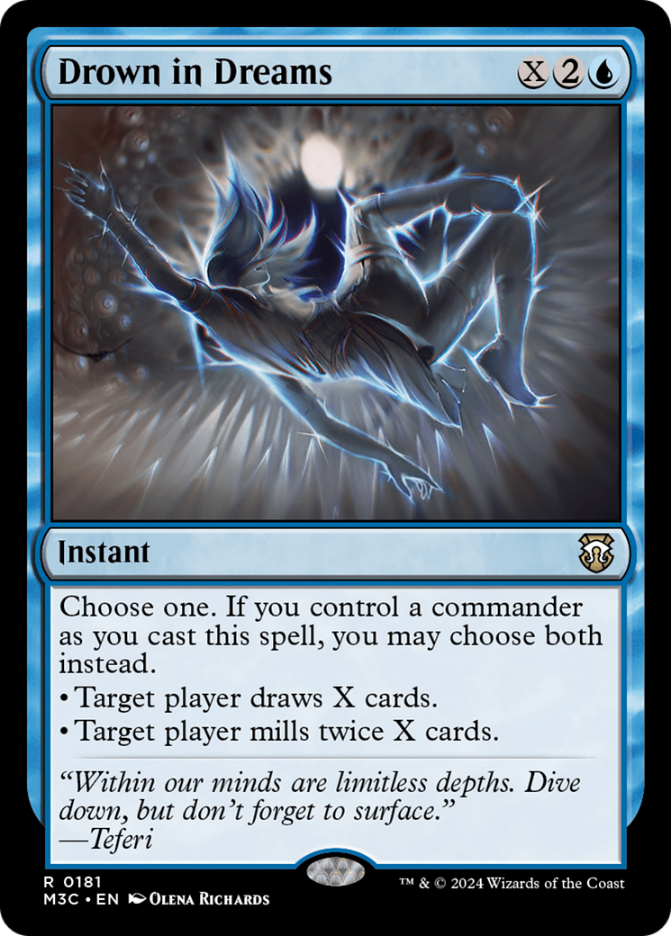 Drown in Dreams (Ripple Foil) [Modern Horizons 3 Commander] | Local Legends