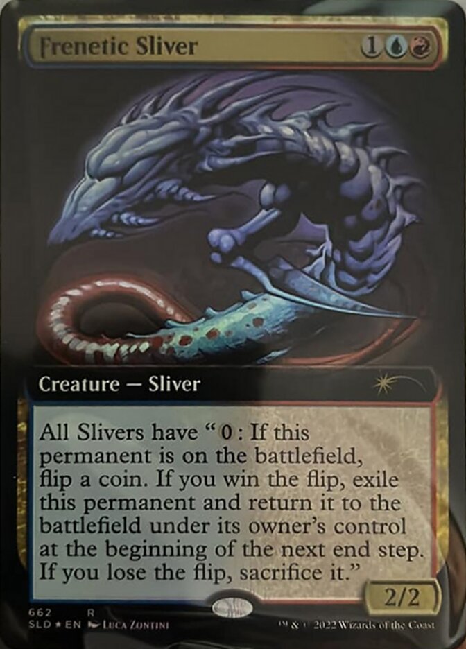 Frenetic Sliver (Extended Art) [Secret Lair Drop Promos] | Local Legends