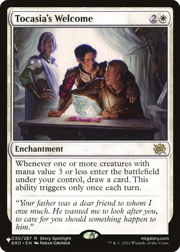 Tocasia's Welcome [The List] | Local Legends