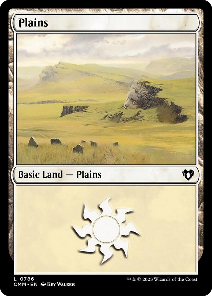 Plains (786) [Commander Masters] | Golgari Games