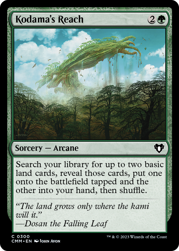 Kodama's Reach [Commander Masters] | Local Legends