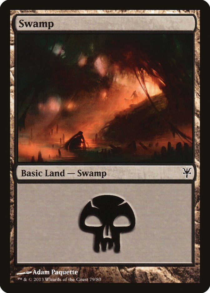 Swamp (79) [Duel Decks: Sorin vs. Tibalt] | Local Legends