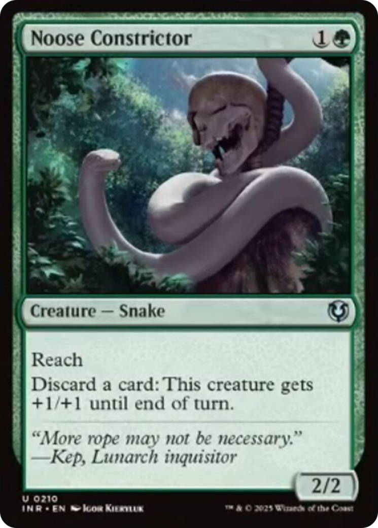Noose Constrictor [Innistrad Remastered] | Local Legends