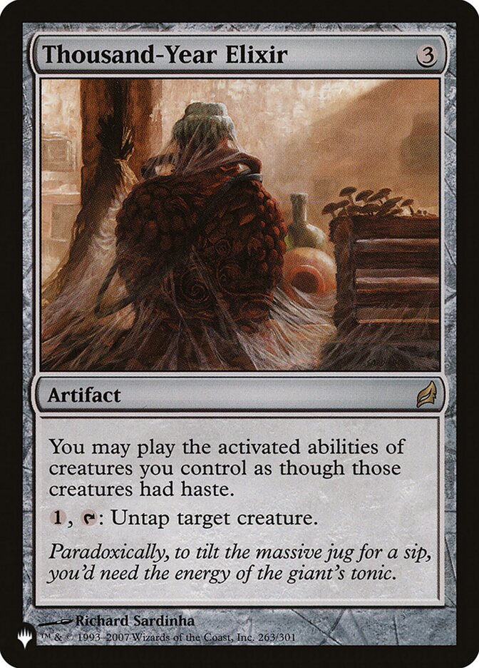 Thousand-Year Elixir [The List] | Local Legends