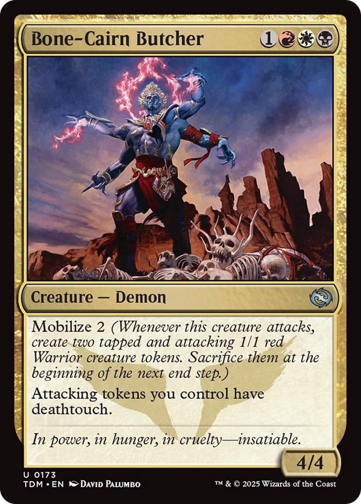 Bone-Cairn Butcher [Tarkir: Dragonstorm] | Local Legends