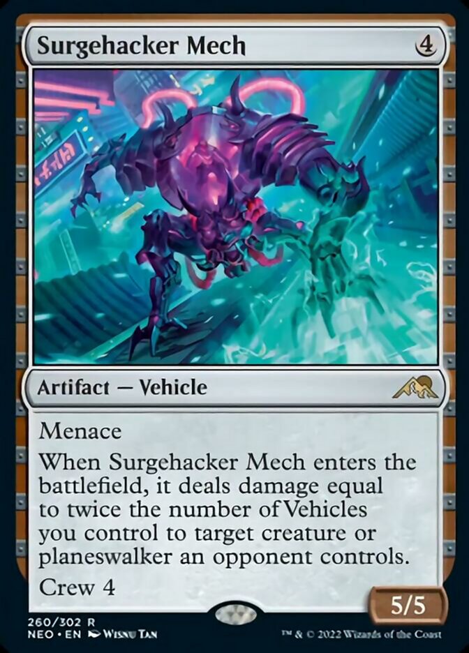 Surgehacker Mech [Kamigawa: Neon Dynasty] | Golgari Games