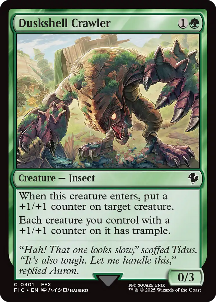 Duskshell Crawler [FINAL FANTASY Commander] | Local Legends