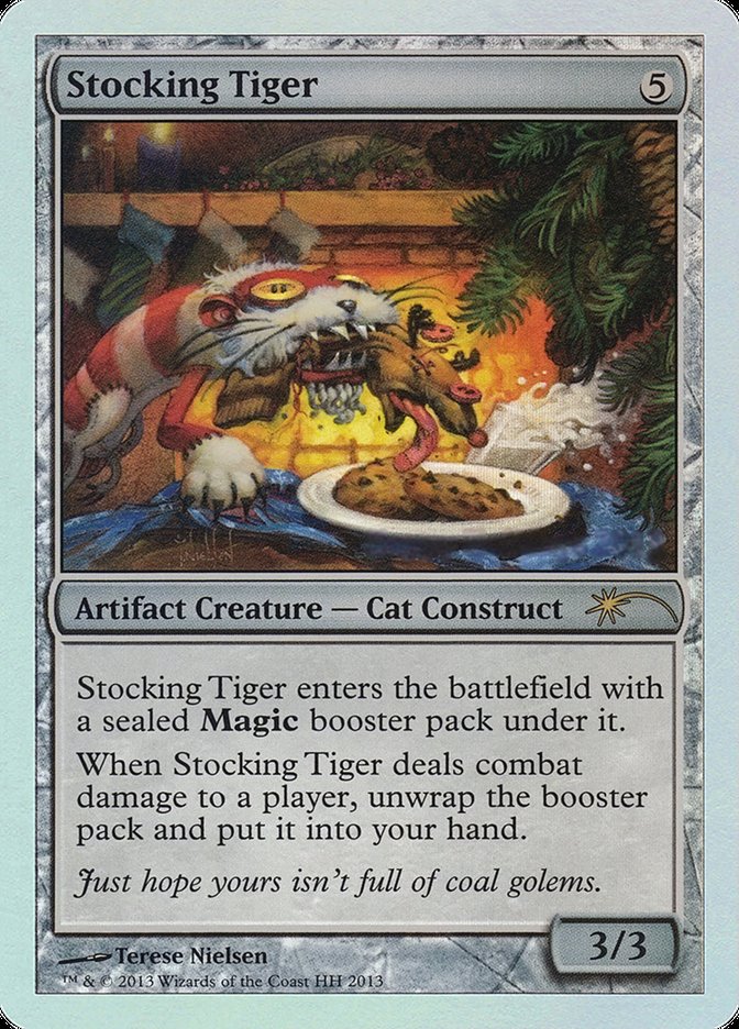 Stocking Tiger (No Date) [Happy Holidays] | Local Legends