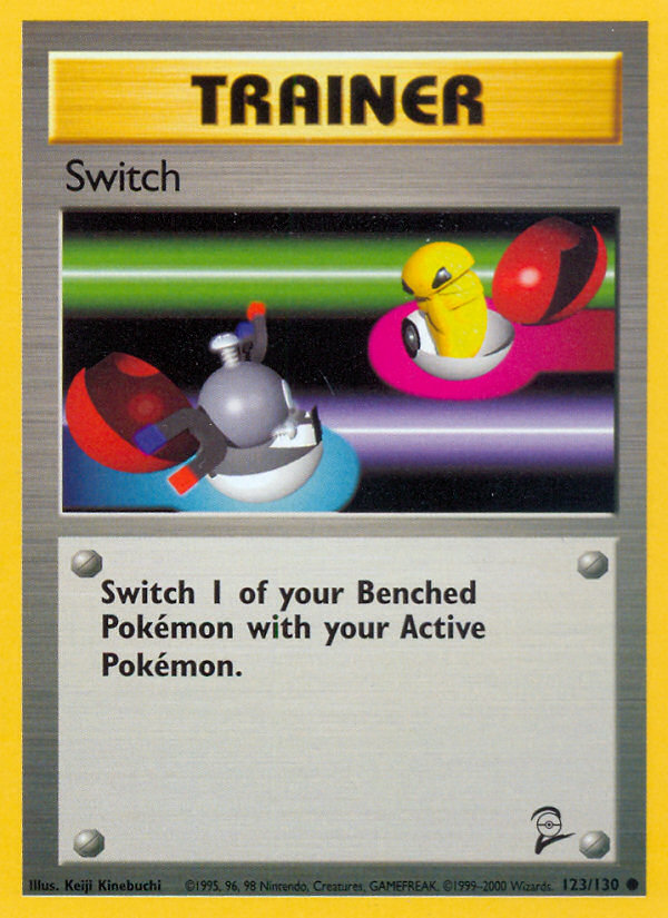 Switch (123/130) [Base Set 2] | Local Legends