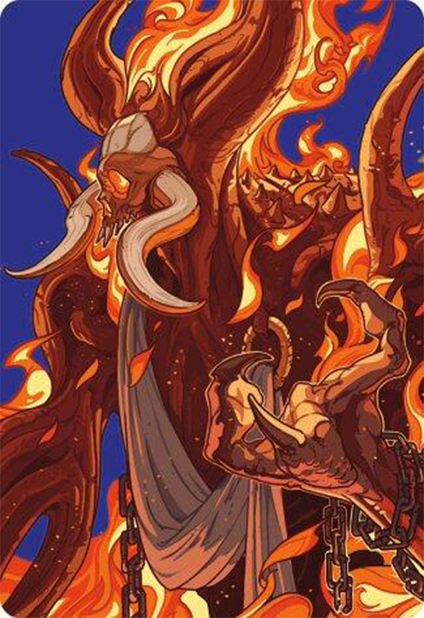 Phlage, Titan of Fire's Fury Art Card [Modern Horizons 3 Art Series] | Local Legends