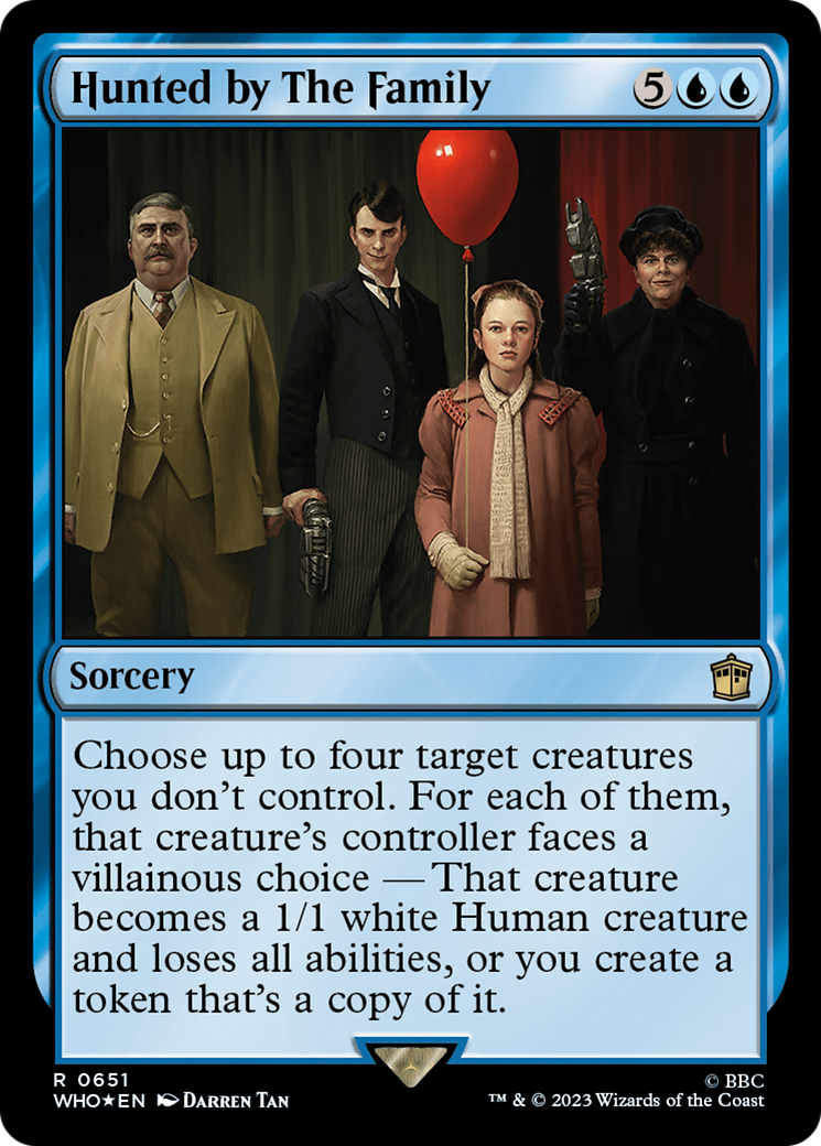 Hunted by The Family (Surge Foil) [Doctor Who] | Local Legends