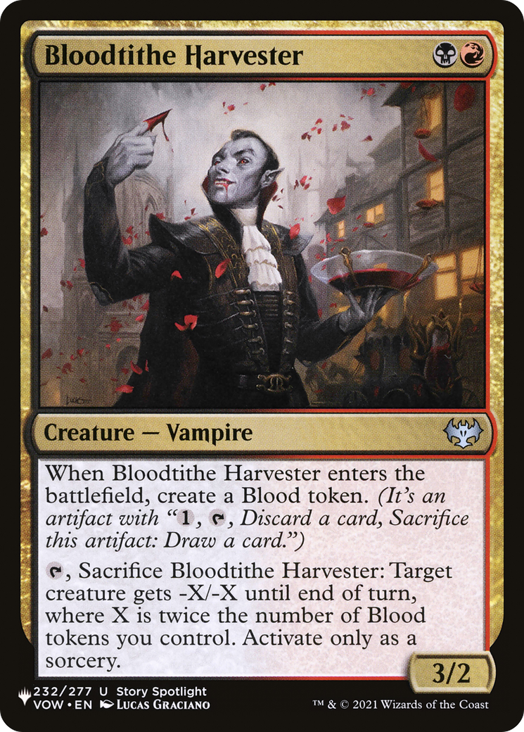 Bloodtithe Harvester [The List] | Local Legends
