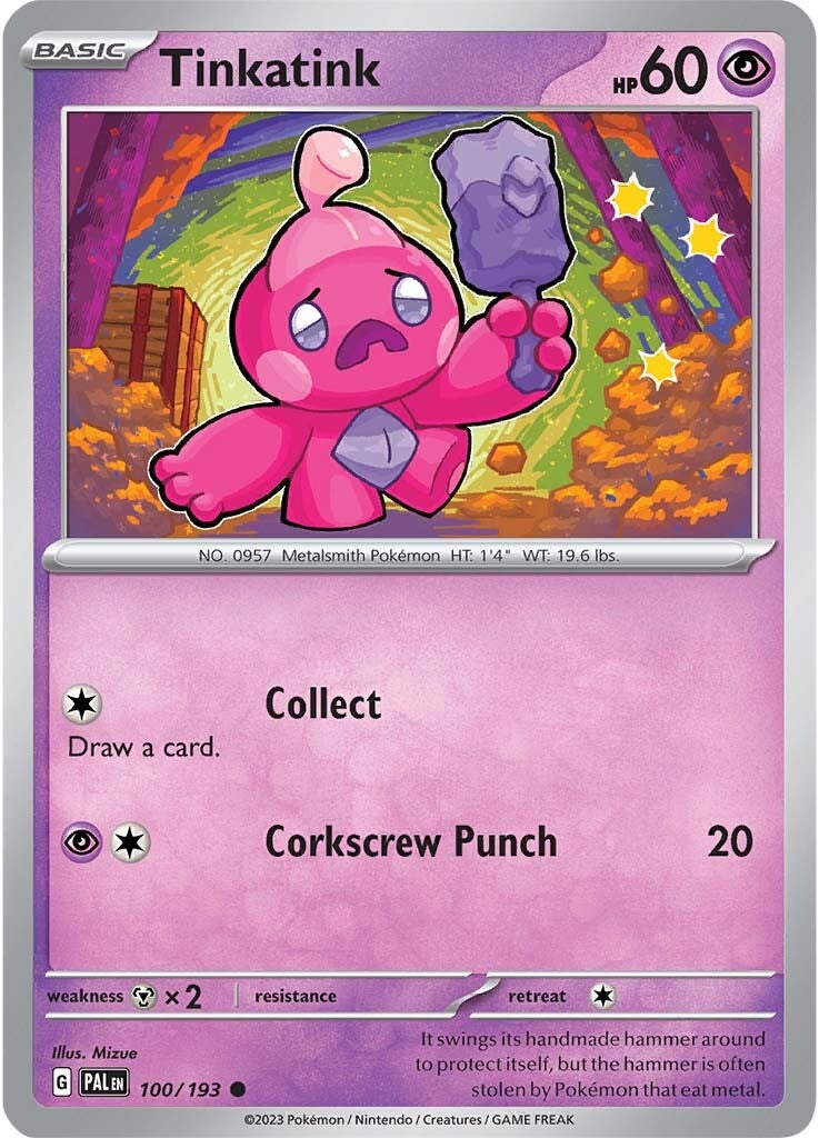 Tinkatink (100/193) [Scarlet & Violet: Paldea Evolved] | Golgari Games