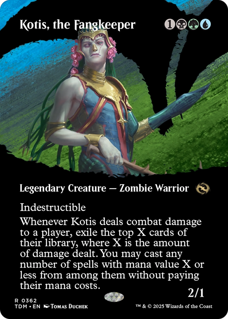 Kotis, the Fangkeeper (Borderless) [Tarkir: Dragonstorm] | Local Legends