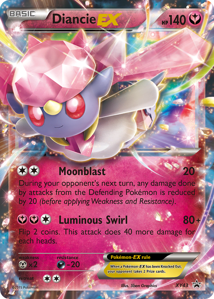 Diancie EX (XY43) [XY: Black Star Promos] | Golgari Games