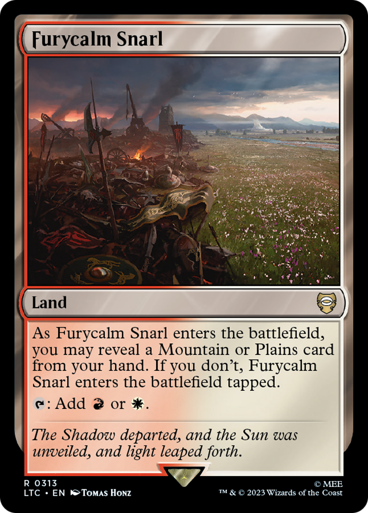 Furycalm Snarl [The Lord of the Rings: Tales of Middle-Earth Commander] | Local Legends