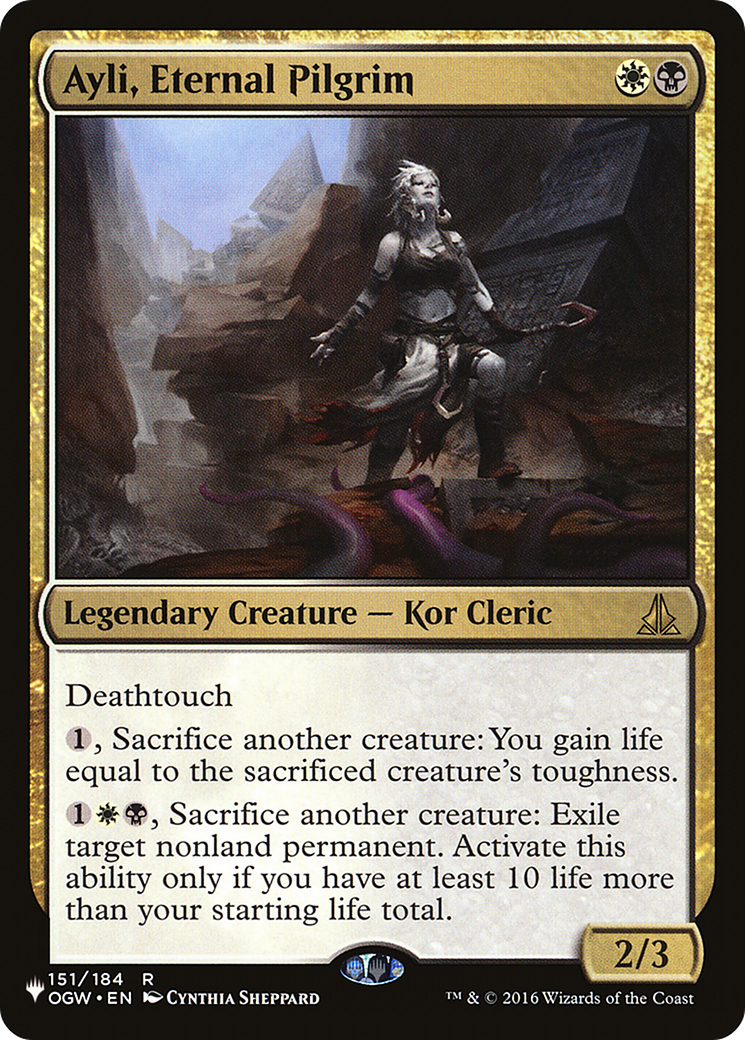 Ayli, Eternal Pilgrim [The List] | Local Legends