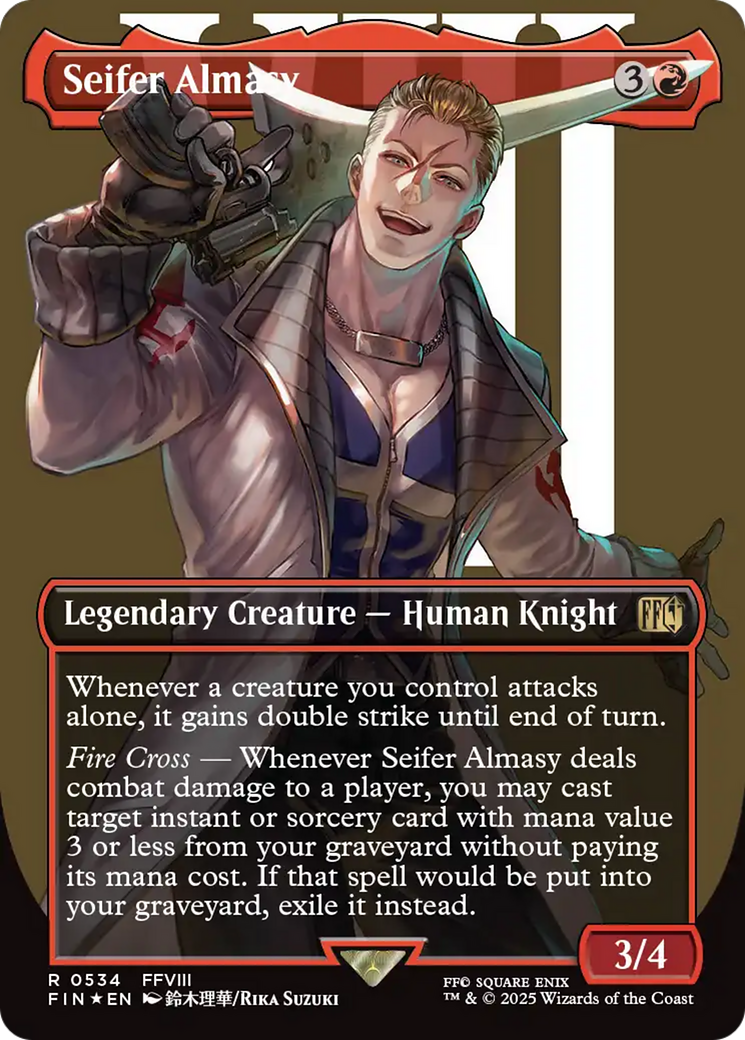 Seifer Almasy (Borderless) (Surge Foil) [FINAL FANTASY] | Local Legends
