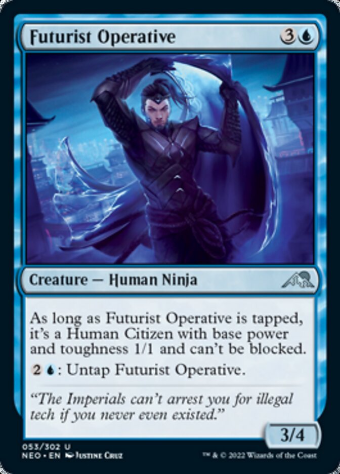 Futurist Operative [Kamigawa: Neon Dynasty] | Golgari Games