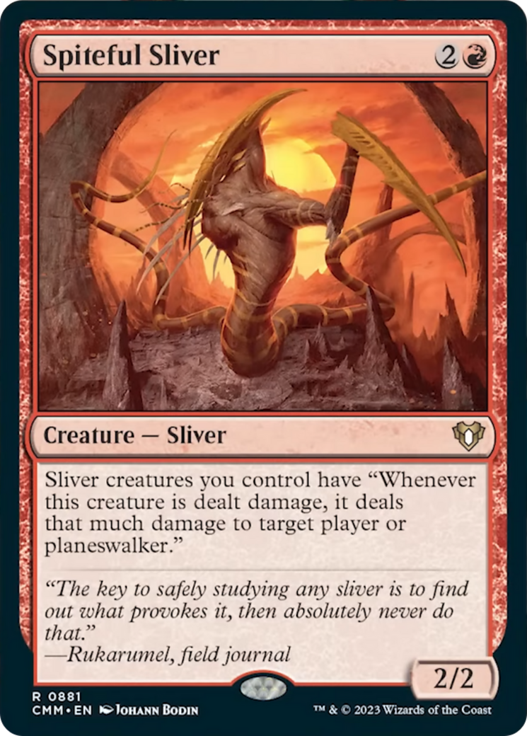 Spiteful Sliver [Commander Masters] | Local Legends