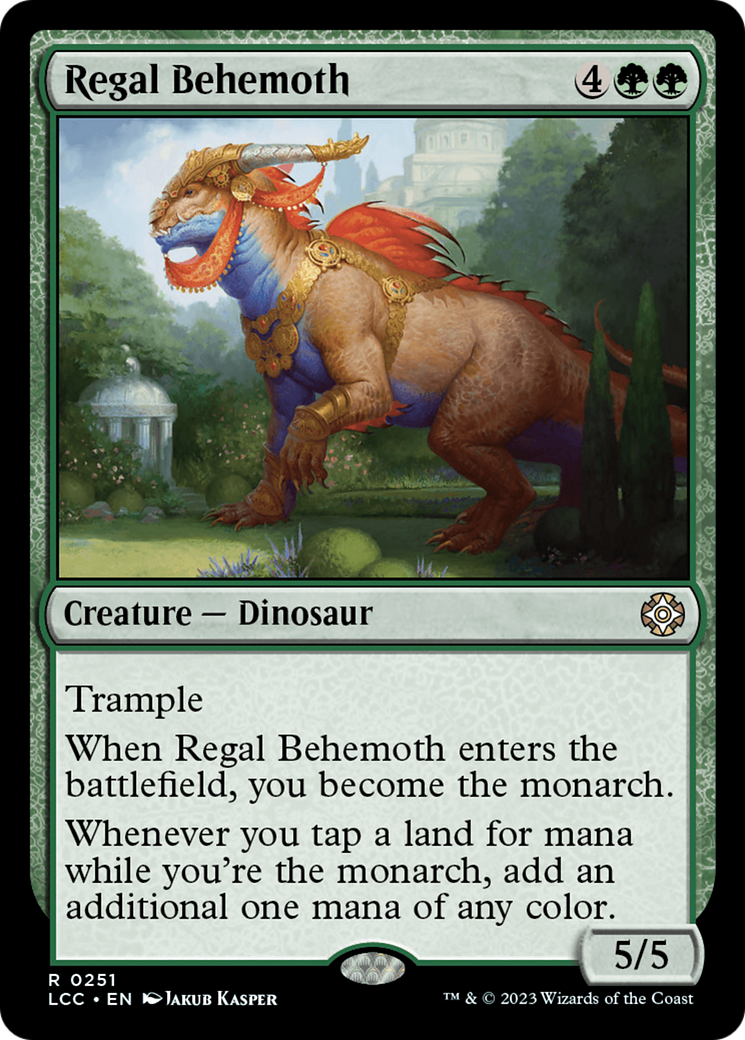 Regal Behemoth [The Lost Caverns of Ixalan Commander] | Local Legends