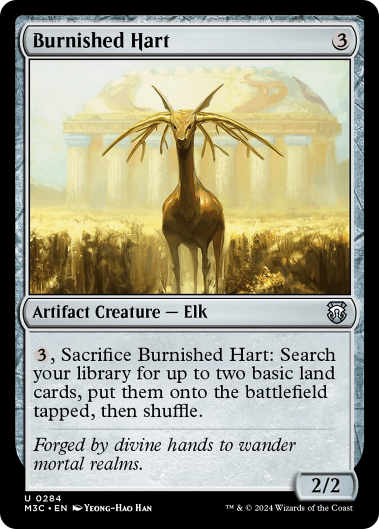 Burnished Hart (Ripple Foil) [Modern Horizons 3 Commander] | Local Legends