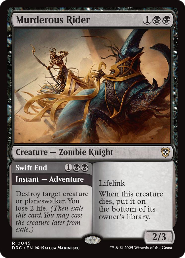 Murderous Rider [Aetherdrift Commander] | Local Legends