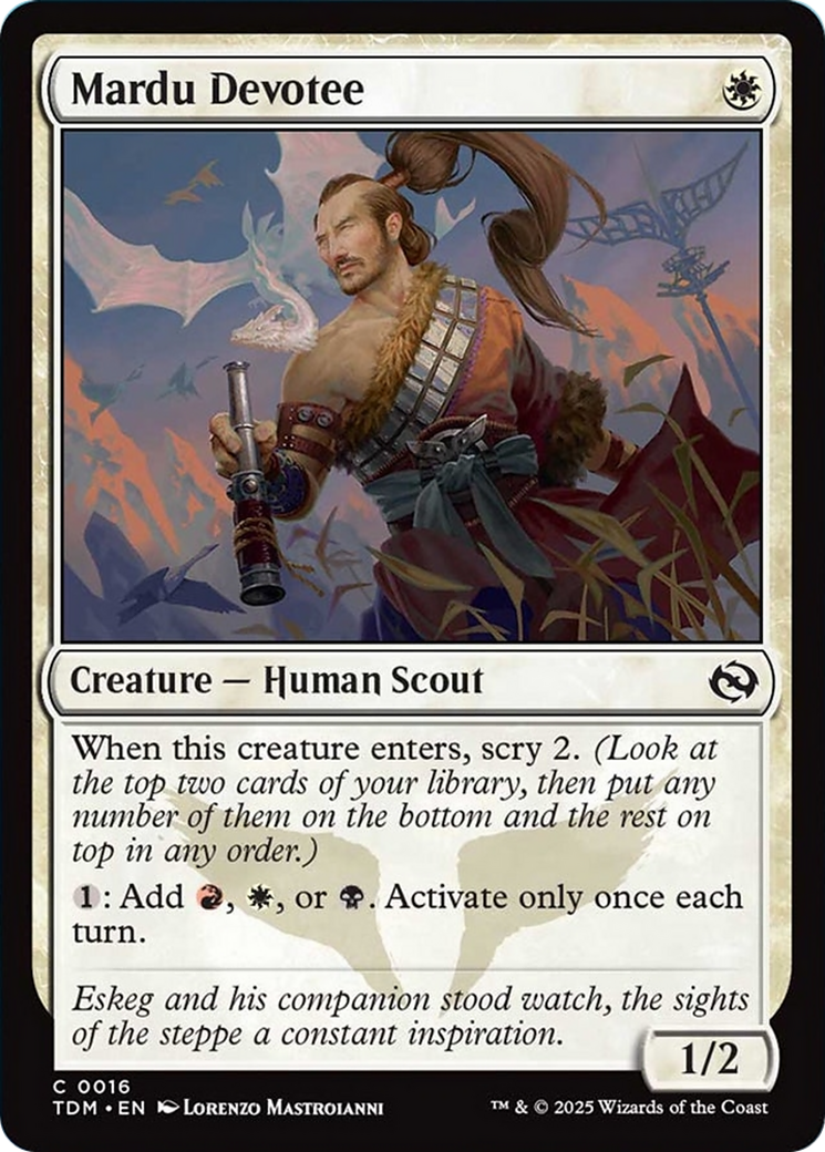 Mardu Devotee [Tarkir: Dragonstorm] | Local Legends