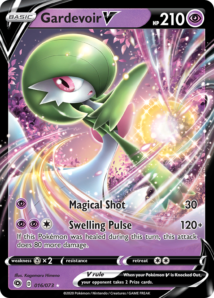 Gardevoir V (016/073) [Sword & Shield: Champion's Path] | Golgari Games