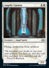 Angelic Curator (Foil Etched) [Modern Horizons 2] | Golgari Games