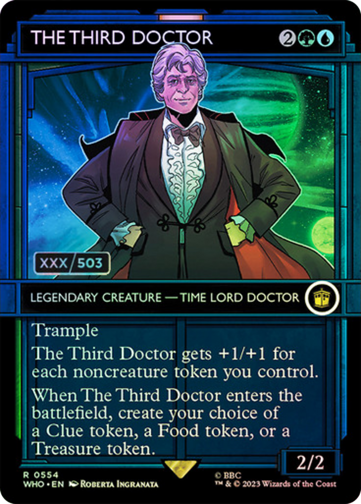 The Third Doctor (Serial Numbered) [Doctor Who] | Local Legends