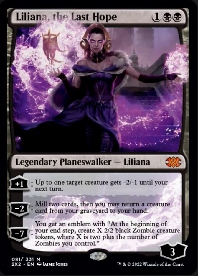 Liliana, the Last Hope [Double Masters 2022] | Local Legends