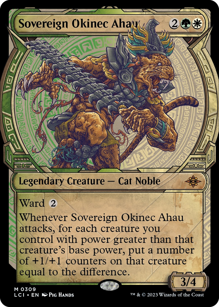 Sovereign Okinec Ahau (Showcase) [The Lost Caverns of Ixalan] | Golgari Games