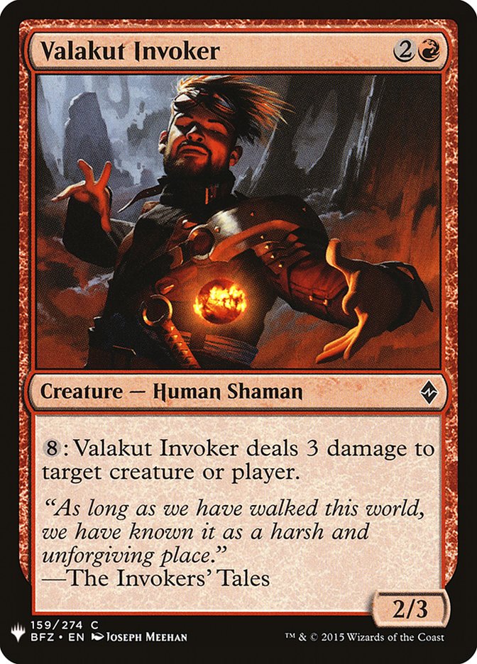 Valakut Invoker [Mystery Booster] | Local Legends
