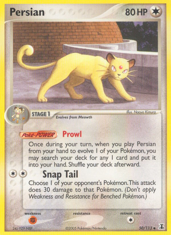 Persian (50/113) [EX: Delta Species] | Local Legends