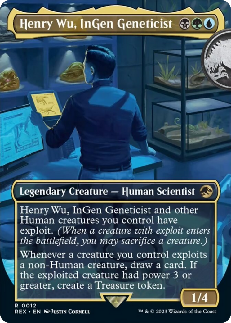 Henry Wu, InGen Geneticist (Borderless) [Jurassic World Collection] | Local Legends