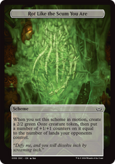 Rot Like the Scum You Are (Full Art) [Duskmourn: Archenemy] | Local Legends