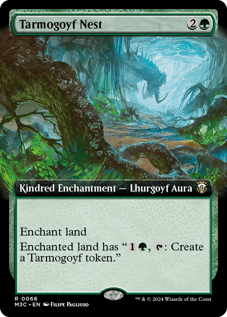 Tarmogoyf Nest (Extended Art) [Modern Horizons 3 Commander] | Local Legends