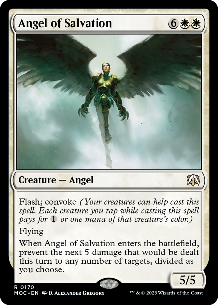 Angel of Salvation [March of the Machine Commander] | Golgari Games