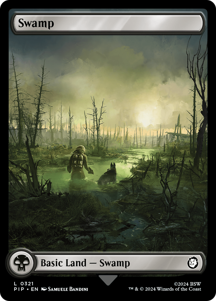 Swamp (0321) [Fallout] | Golgari Games